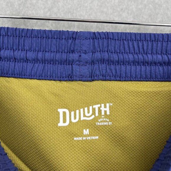 Duluth Trading Co Purple and Blue Swim Trunks Quick-Dry Comfort - Picture 7 of 13